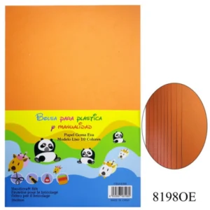 EVA FOAM SHEET A/4-2MM-ORANGE (10PCS)