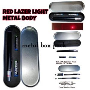 RED LAZOR LIGHT METAL BODY