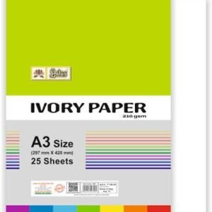 IVORY SHEETS A/3 MIX COLOR (20 SHEETS) - AJARAMAR
