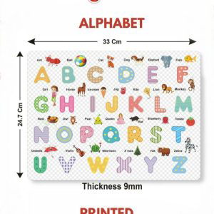 EVA PRINTED PUZZLE BOARD ALPHABET -CRAFT VILLA