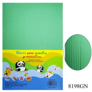 EVA FOAM SHEET A/4-2MM-LIGHT GREEN (10PCS)