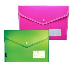 DOCUMENT BUTTON BAG OPAQUE  F/S NO.D-603 -DEEP