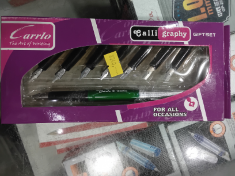 CARLO CALLIGRAPHY PEN ICONIC 1 PEN 8 SECTION