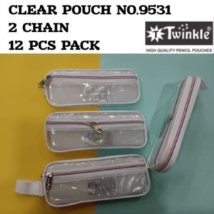CLEAR POUCH NO.9507 (2CHAIN) -TWINKLE
