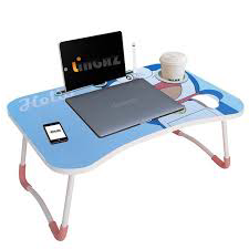 FOLDING LAPTOP STUDY TABLE- PRINTED