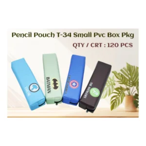 PENCIL POUCH NO.T-34-SUPERHERO (1 CHAIN )