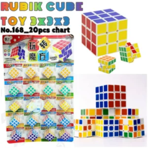 RUBIC CUBE CHRT 3×3×3 NO.168 (20PCS)