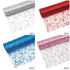 GLITTER DESIGN NET ROLL NO.MG581
