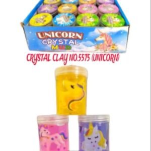 CRYSTAL CLAY NO.5575 - UNICORN (12 PC BOX)