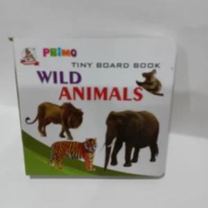 PRIMO TINY BOARD BOOK WILD ANIMALS- MAHESH