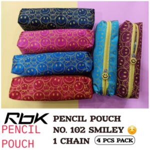 PENCIL POUCH SMILEY NO.102 (1CHAIN) -RKB