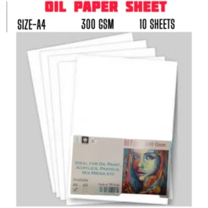 OIL PAPER SHEET A/4 (10SHEETS)-KK