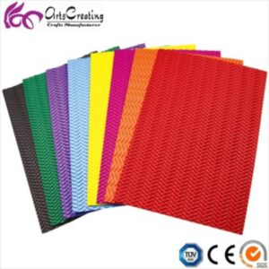 FOAM SHEET EVA EMBOSSED A4 (10PCS)