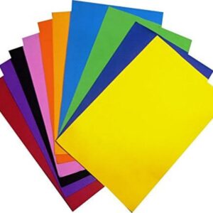 FELT SHEET MIX A/3 - 1MM (10PCS)