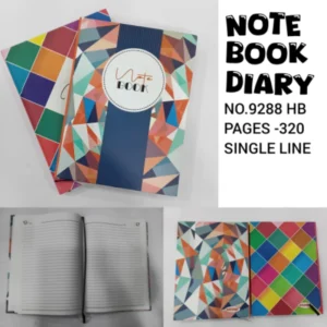 NOTE BOOK DIARY A/5 NO.9288 HB-ARORA