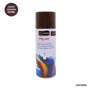 SPRAY PAINT DARK BROWN 450ML-ARTORIAL