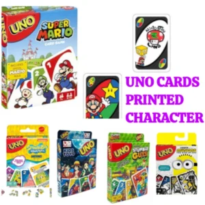 UNO CARDS PRINTED CHARACTER 2