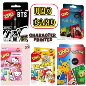 UNO CARDS PRINTED CHARACTER 1