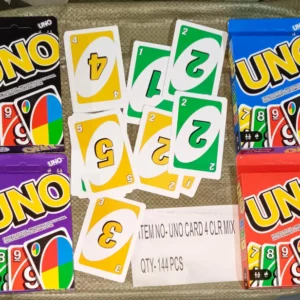 UNO CARD NEW 4 COLOUR MIX