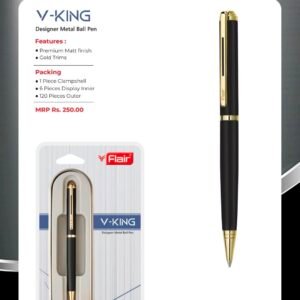 FLAIR - V-KING DESIGNER METAL BALL PEN (250)