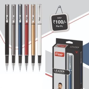 FLAIR - LEADER DESIGNER METAL BALL PEN (100)