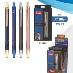 FLAIR - ATLANTIC DESIGNER METAL BALL PEN (100)