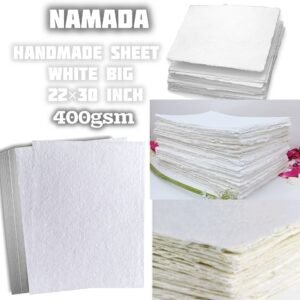 HANDMADE SHEET WHITE BIG 22×30 INCH
