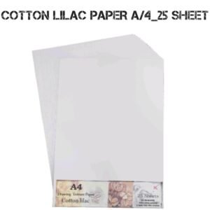 COTTON LILAC PAPER A/4 (25 SHEET)