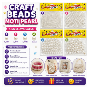 CRAFT BEADS  MOTI PEARL - DEWASI