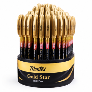 GOLD STAR BALL PEN (10) - MONTEX