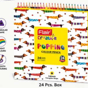 FLAIR - POPPING COLOUR PENCILS (180)