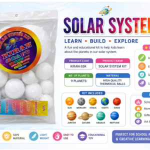 SOLAR SYSTEM BALL WHITE (9 PCS)