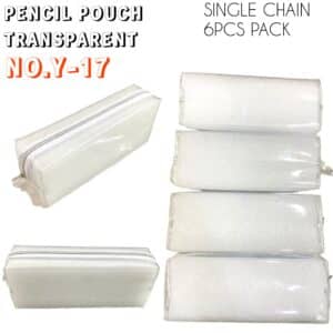 PENCIL POUCH TRANSPARENT (1 CHAIN)  NO.Y-17 VERAT