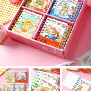 FANCY SPIRAL DIARY A/6 NO.205-54-DEPAI