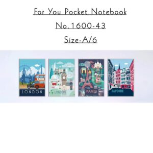 PRINTED POCKET DIARY WELCRO A/6 NO.1600-