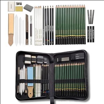 SKETCH DRAWING 42 PCS SET NO.LVDS-0042 - Image 4