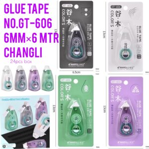 GLUE TAPE NO.GT-606 (6MM×6 METER) CHANGLI