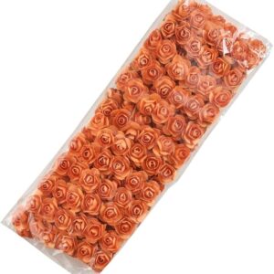 PAPER FLOWER SMALL (144 PCS) - ORANGE