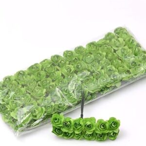 PAPER FLOWER SMALL (144 PCS) - GREEN