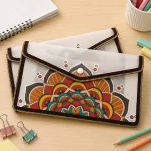 DOCUMENT BUTTON FOLDER A/6  NO.FM-270- INDRAPRASTHA