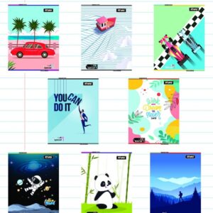 A4 LONG BOOK S/B 224 PAGES -ATLAS