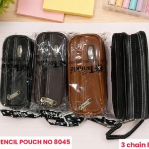 PENCIL POUCH LEATHER NO.4045 (3CHAIN) -TWINKLE