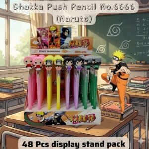 DHAKKA PENCIL NARUTO NO.6666(48PCS)