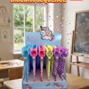 DHAKKA PENCIL UNICORN SEQUENCE.602 B(48PCS)