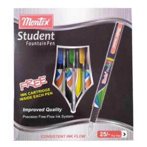 STUDENT FOUNTAIN PEN (25) - MONTEX