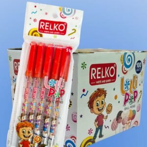 LOLLIPOP BALL PEN (8)-RELKO