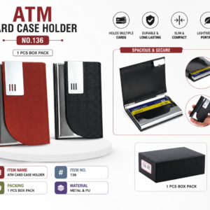ATM CARD CASE HOLDER NO. 136