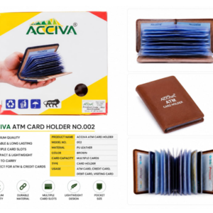 ACCIVA ATM CARD HOLDER NO.002 (160)