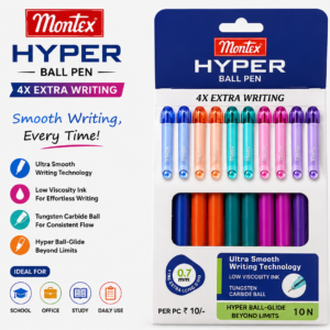 HYPER BALL PEN (10)-MONTEX
