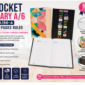 POCKET DIARY H/B NO.156-A/6